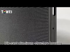 방수 프로그램 가능한 사이니지 야외 LED 스크린 P10 풀 컬러 무선 광고 LED 스크린
