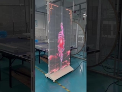 쌍면 투명 LED 포스터 스크린