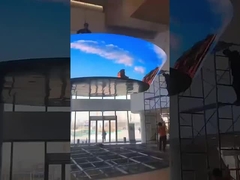 수직 유연 LED 디스플레이 스크린 실내 광고용 유연 LED 스크린